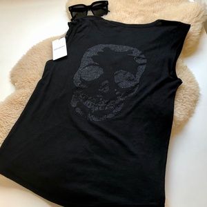 Zadig & Voltaire Brooklyn Skull Shirt M